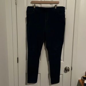 Medium blue jeggings